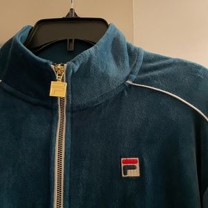 FILA O-Fit Velour Track Jacket
